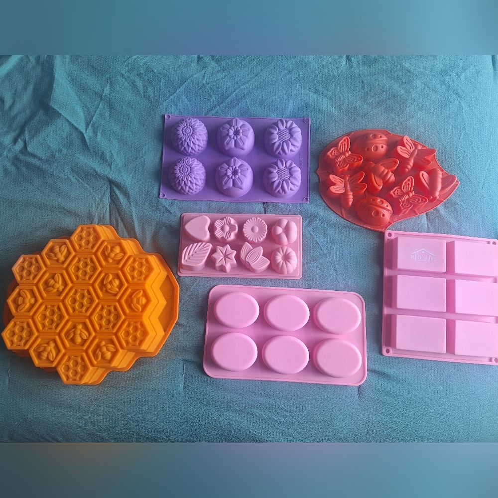 Silicone Molds 6pc Set